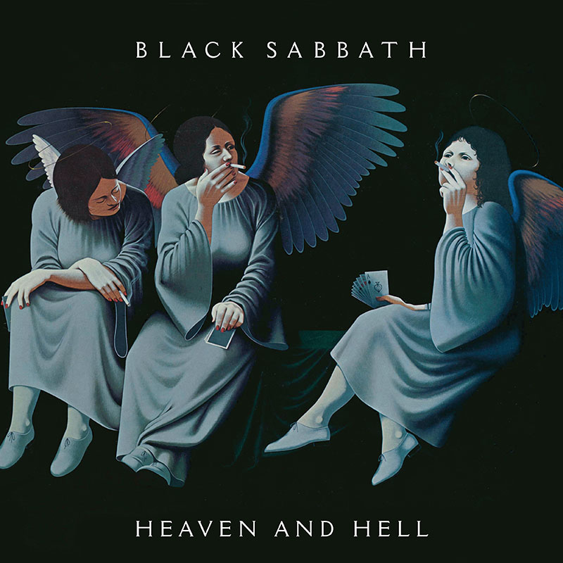 Πίνακας σε καμβά Black Sabbath Heaven And Hell